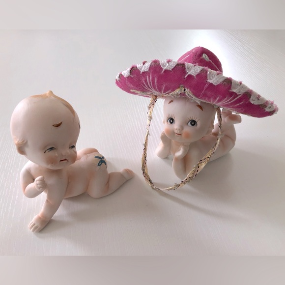 Moule En Céramique Vintage AIR CAPITOL 291 - Bébé Kewpie Ou Poupée De Prière
